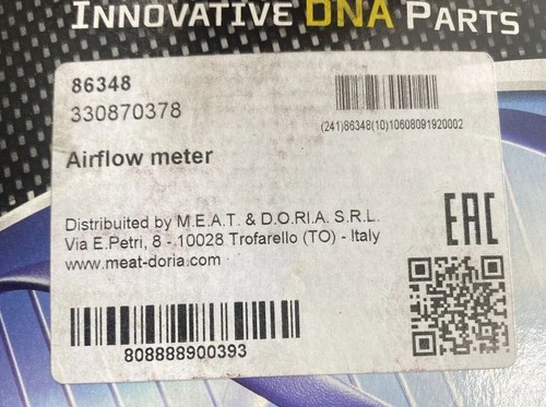 MEAT & DORIA 86348 air mass meters for Mercedes Benz, Lancia, Jeep, Dodge - Picture 8 of 8