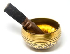 ASIA BUDDHISM MUSIC BOWL HEALING THERAPY MEDITATION BRASS HEAVY YOGA TIBET