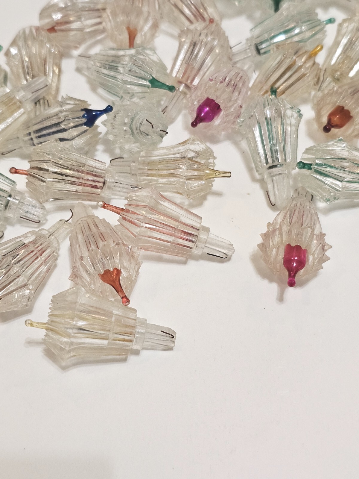 Vintage Christmas Tree Light Bulb Reflectors / Atomic 39 Total eBay