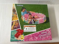 Disney Princess 3-ring Pool Ages 2+ 48” X 48” Bestway New In Box