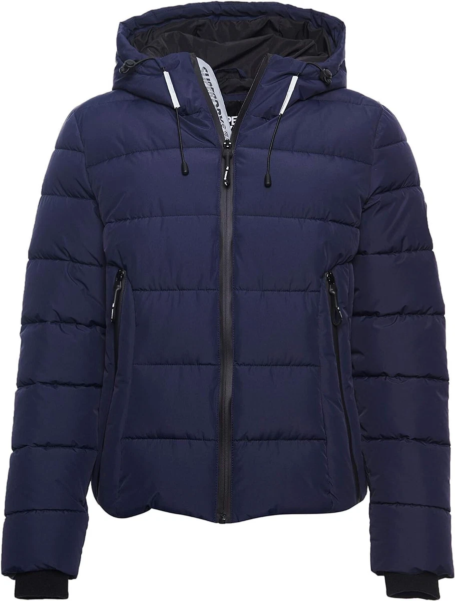 Superdry double atlantic jacket best sale navy
