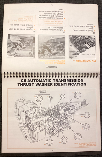 1981 FORD C-5 AUTOMATIC TRANSMISSION DISASSEMBLY/ASSEMBLY PROCEDURES. OEM - Picture 3 of 12
