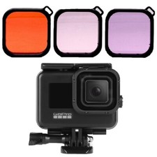 50M Waterproof Underwater Diving Case Filter Lens for GoPro Hero 9 10 11 12 13