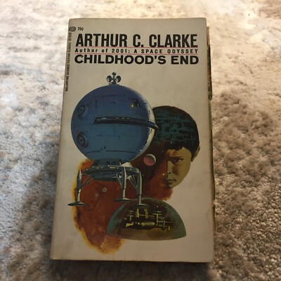 Childhood's End Dystopian Science Fiction Paperback Book Arthur C. Clarke 1969