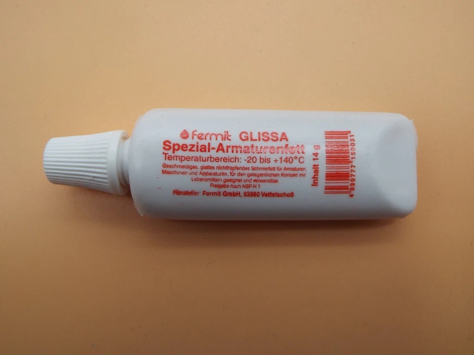 FERMIT Spezial-Armaturenfett 14 Gramm Tube, lebensmittelgeeignet