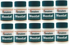 10 X Himalaya MENTAT 60 Tablets Enhances Memo...