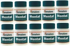 10 X Himalaya MENTAT 60 Tablets Enhances Memory and Learning Capacity FREE SHIP