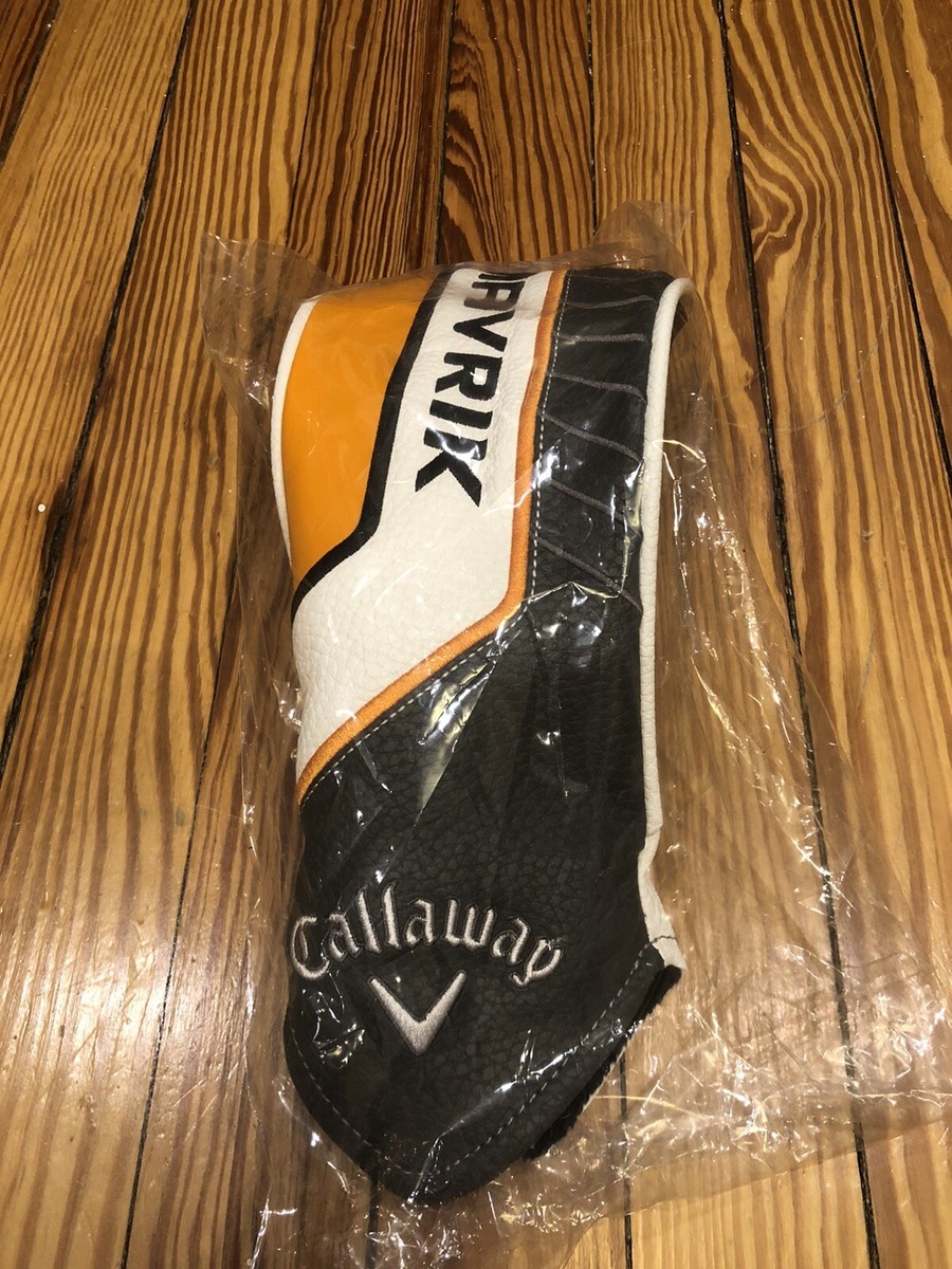 NEW Callaway MAVRIK Fairway Headcover Black/Orange/White | eBay
