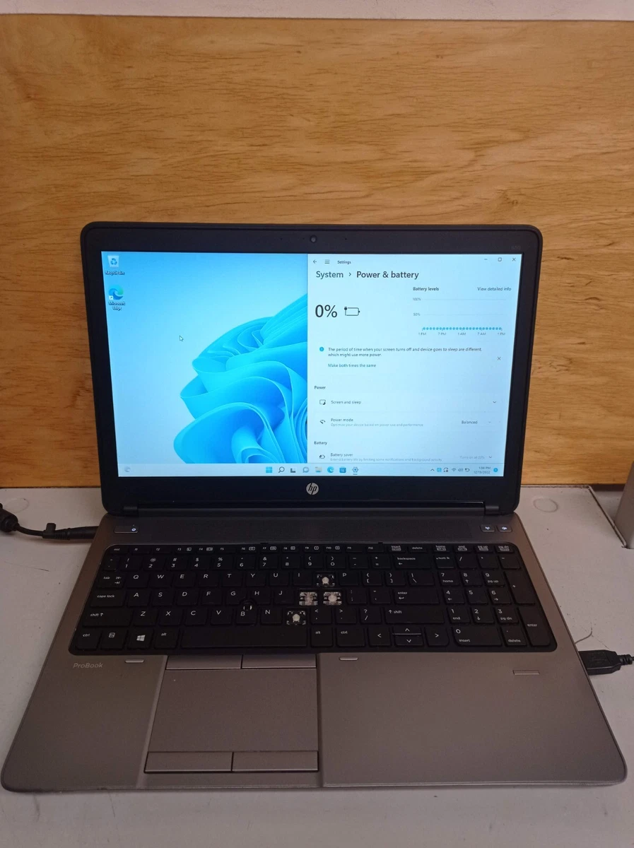 HP ProBook 8 GB RAM PC 500-749 GB Hard Drive Capacity Laptops