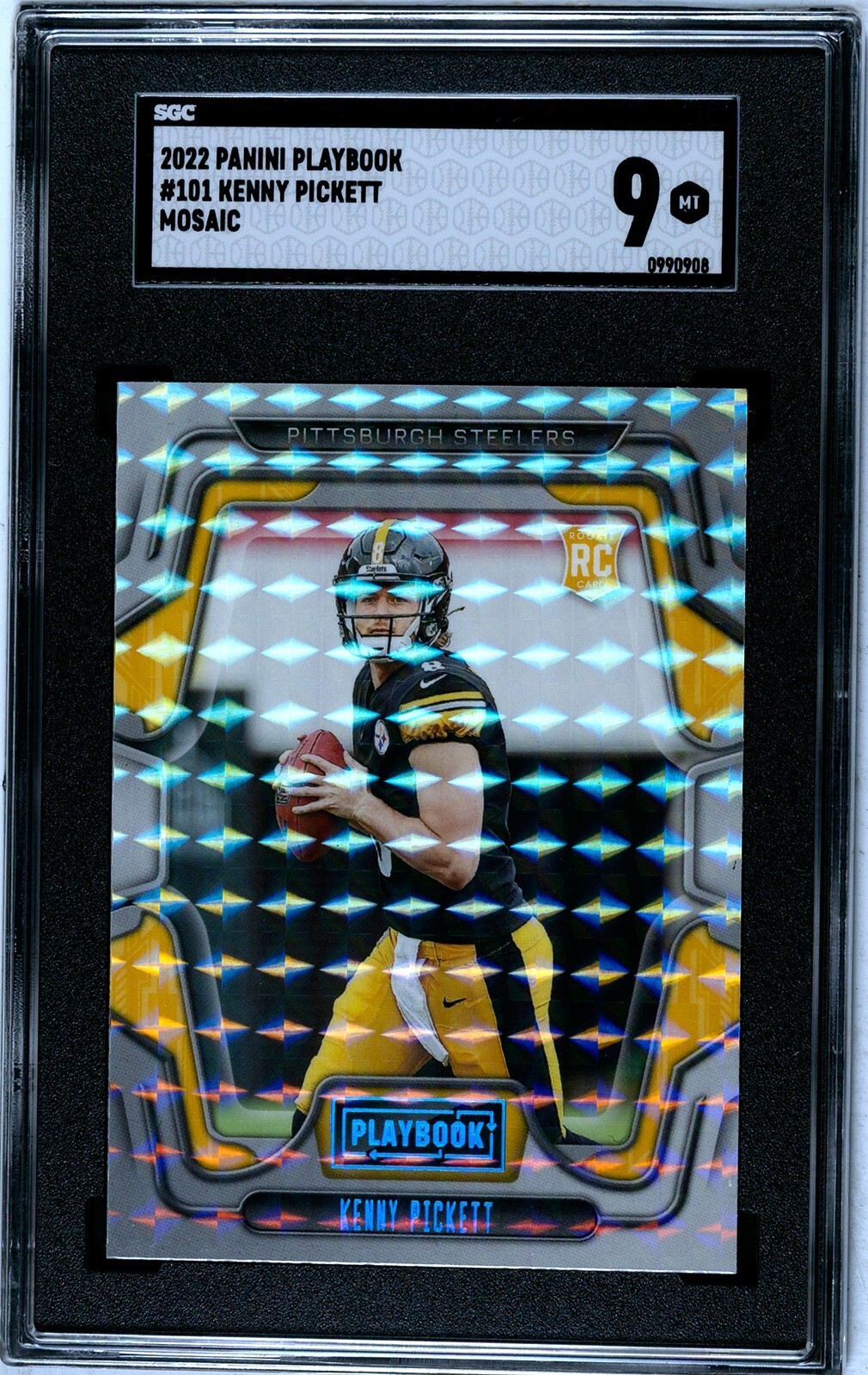 Kenny Pickett Panini Playbook #101 Mosaic