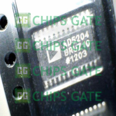 5PCS IC ANALOG DEVICES TSSOP-24 AD5204BRUZ10 AD5204BRU10 AD5204B10 AD5204