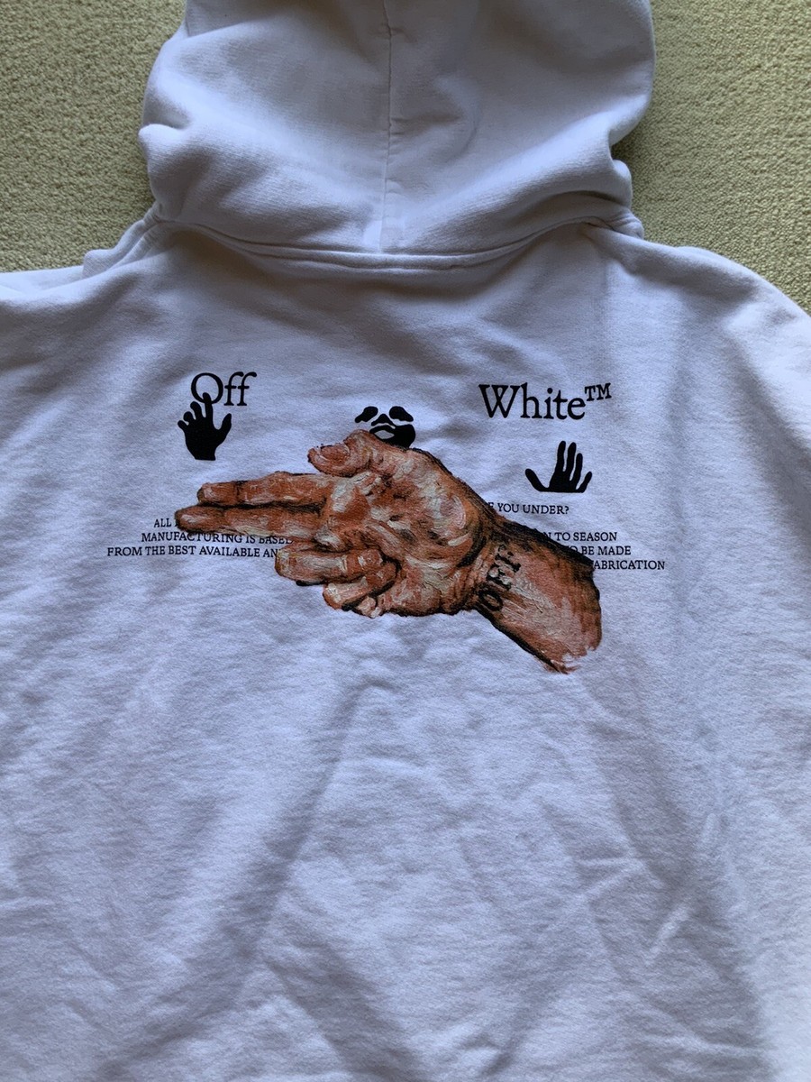 トップス OFF-WHITE PASCAL PRINT SLIM HOODIE 20AW OFF-WHITE PASCAL PRINT SLIM HOODIE 20AW トップス