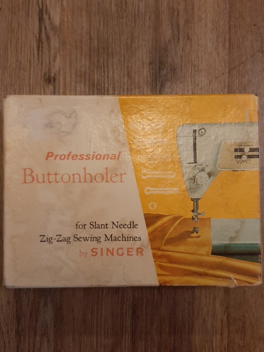 Singer Professional Buttonholer #161829 Slant Needle Zig-Zag
