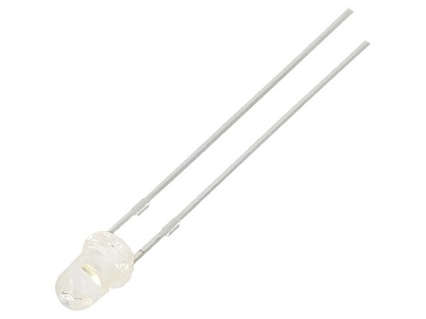 2X OSW54K3131A-1MA Led 3 Mm Kaltweiß 1120-1560Mcd 30° Front: GewöLbt Ohne Stoppe-image