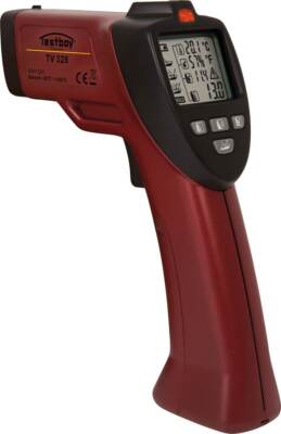 FORMAT Infrarot-Schimmeldetektor TV 328 Testboy 20 bis +350 °C LED-Bildschirm