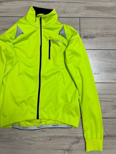 Giacca Termica Uomo Artigianale Ventilazione Aria X Vento Riflettente Ciclismo Bici Taglia M Windstop - Foto 7 di 14