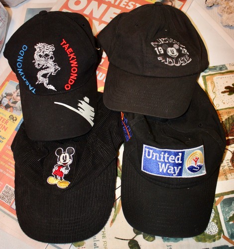 4 Hats 2 are Disney plus Taewondo & United Way - Picture 2 of 3