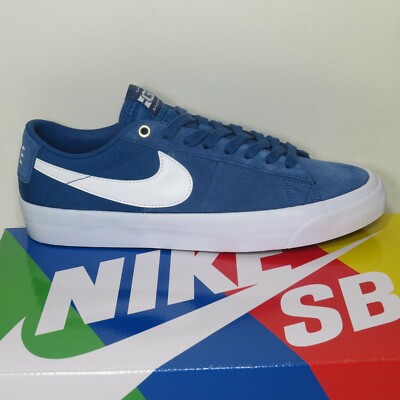Nike Zoom SB Blazer Low Pro GT Blue Skateboarding DC7695-401 Mens