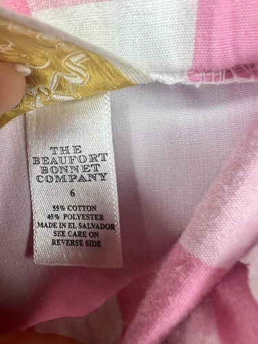 The Beaufort Bonnet Company Company Girls Pink And White Shorts EUC! - Picture 5 of 6