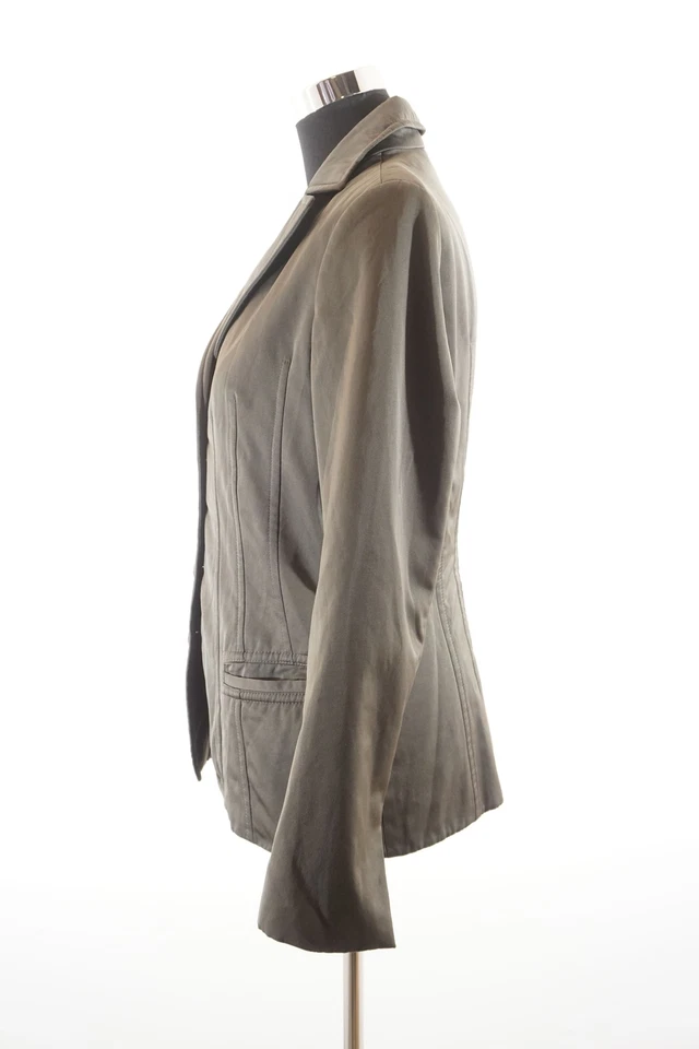HUGO BOSS Damenblazer Blazer Juanita 40 braun Einreiher gefüttert Baumwolle D314 - Bild 4 von 4