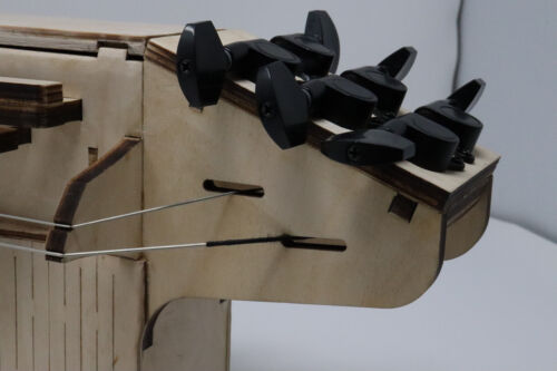 Hurdy Gurdy Nerdy Gurdy Assembled; Basic Supplies Needed For Playing Included - Picture 17 of 24