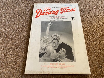 TANZZEITEN ZEITSCHRIFT 1938 MAI ULLA SOEDERBAUM. H SCHWARZE. AI LIEN TAI