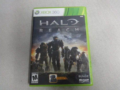 Halo Reach Microsoft Xbox 360 Game Complete Free Ship