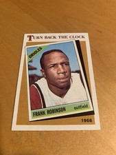 1986 Topps #404 Frank Robinson Baltimore Orioles Baseball Card