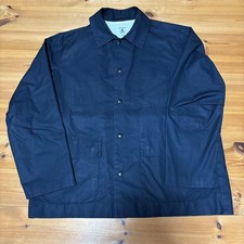 ARPENTEUR Navy Coverall M Size Button Front with Pockets