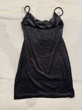 Y2K Sparkly Slinky Mini Dress