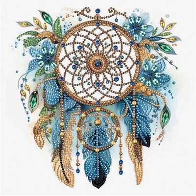 Diamond Art Painting Kits for Adults, 5D 5.9 x 11.8 inches, Dreamcatcher 