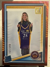 2025 wnba donruss 100 Sarah Ashlee Barker Red Lava /399