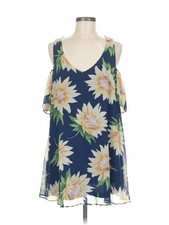 Show Me Your Mumu Women Blue Casual Dress M