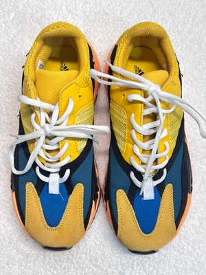 Yeezy Athletic Shoes - Yellow and Black Shop Yellow Mens adidas Yeezy Boost 700 MNVN Lace Up  main image 4