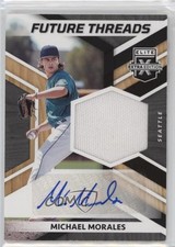 2022 Elite Extra Edition Future Threads Signatures Michael Morales Auto z1r