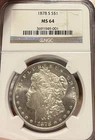 1878-S NGC MS64 Morgan Silver Dollar