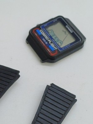 RARE CASIO GAME 251-GC-8 COSMO.FLIGHT DIGITAL WATCH JAPAN 1984