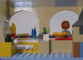 New/ without the box. complete Lego Friends Heartlake Mall 41058.