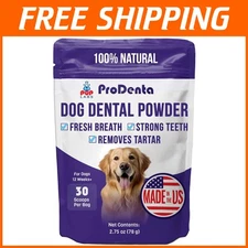 ProDenta Dog Dental Powder - Tartar Removal & Fresh Breath