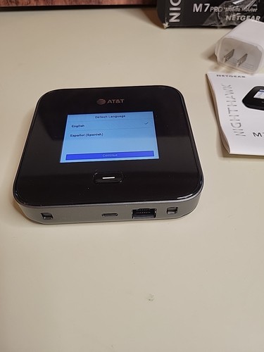 Netgear Nighthawk M7 Pro MR7400 AT&T 5G Wifi 7 Mobile Hot Spot Router - Afbeelding 4 van 8