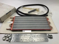 Everco 6906 Auto Trans Oil Cooler Kit, With Mount Brackets & Hose, 15"x7-1/2"x1"