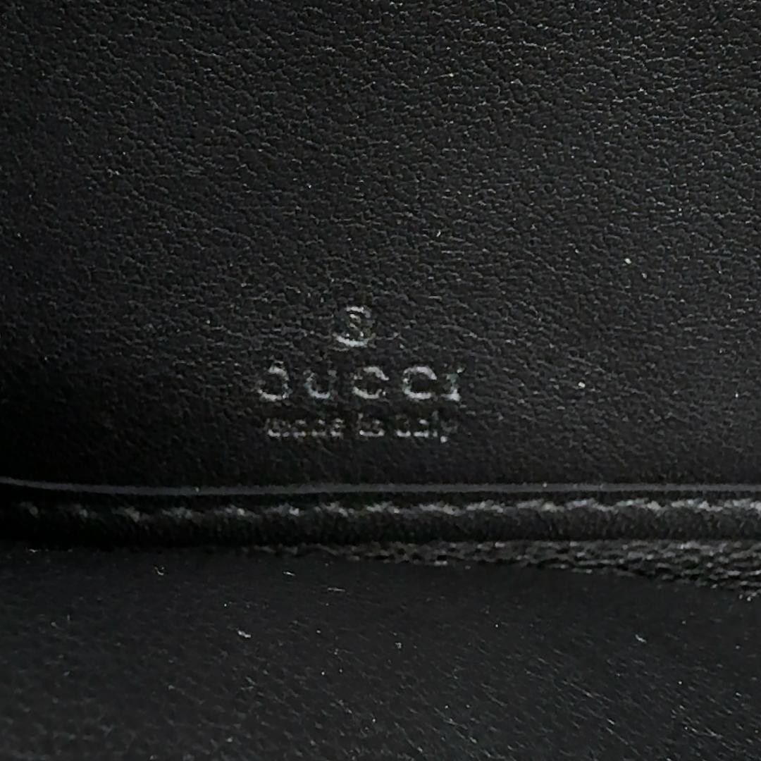 GUCCI Python Leather Round Zip Long Wallet Black … - image 9