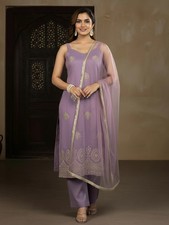 Women's Party Wear Kurti Pant Dupatta Set Indian Bollywood Ethnic Salwar Kameez