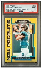 2021 Panini Prizm - New Recruits Trevor Lawrence #NR-1 Gold Prizm /10 (RC) 🔥