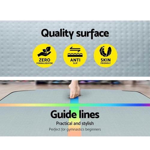 Everfit 4X1M Air Track Inflatable Tumbling Mat Gymnastics Yoga Mat - Picture 4 of 12