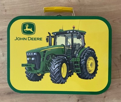 John Deere Puzzle Box in Metall Koffer Traktor Schmidt Spiele
