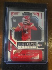 2024 Panini Contenders - Draft Class Contenders Xavier Worthy #6 Red (RC)