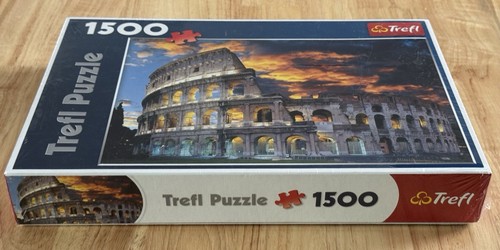 New Sealed Trefi 1500 Piece Rome Coliseum Puzzle - Picture 2 of 12