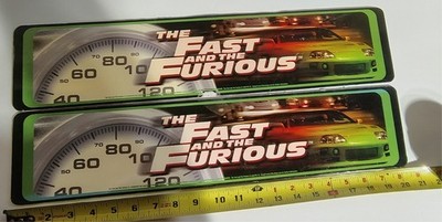 The Fast and Furious APC auto parts store display signage RARE!
