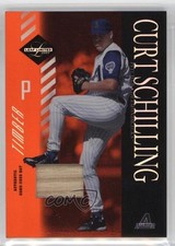 2003 Leaf Limited Timber Bats /25 Curt Schilling #72 07vd